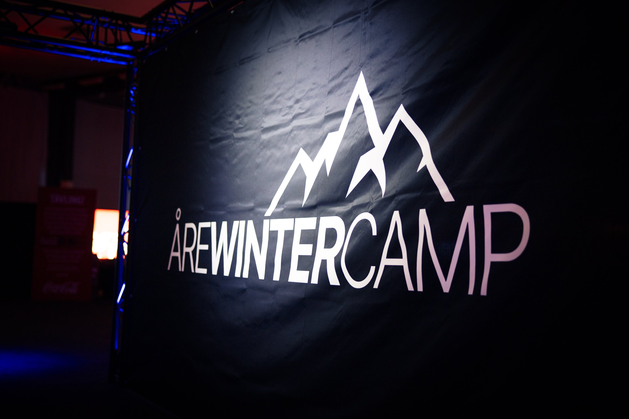 Åre Winter Camp – scen setup